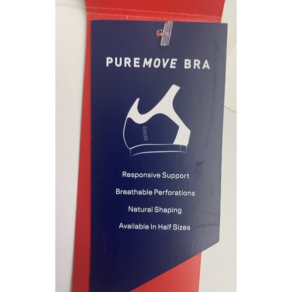 Reebok S/M E/F Gray Pure Move Motion Sense Breathable Compressive Natural Shapin - Picture 5 of 11